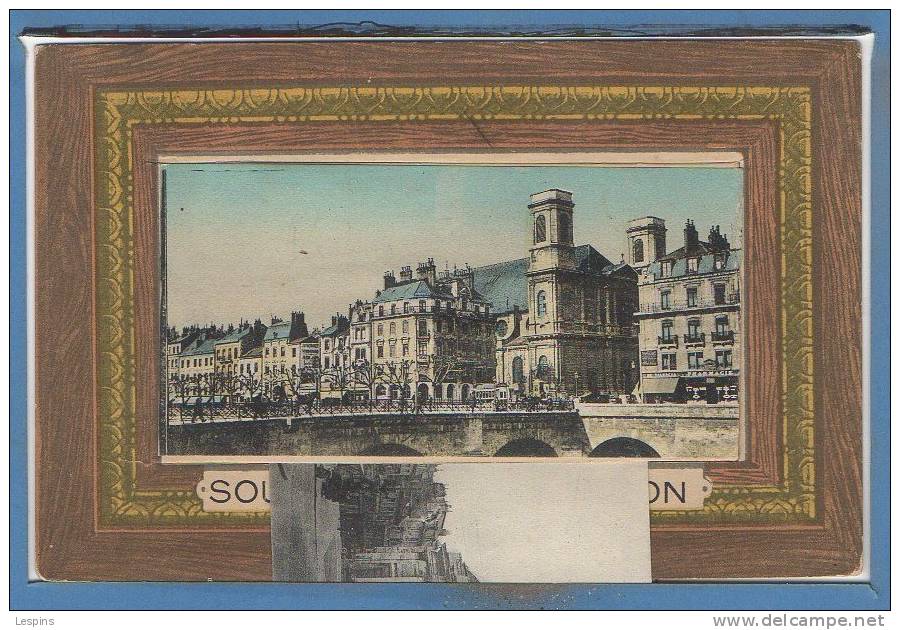 25 - Besançon --  Carte à Système 10 Vues - Besancon