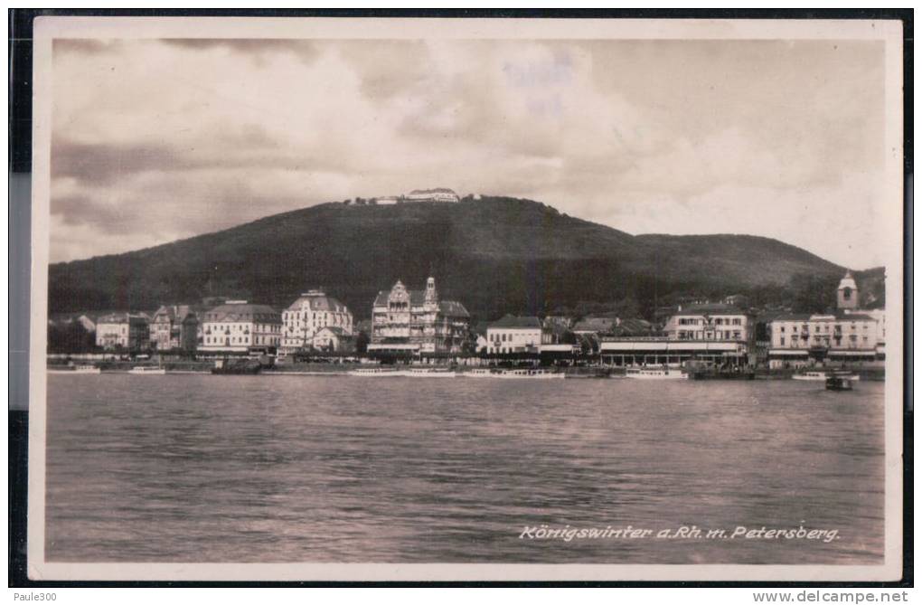 Königswinter - Panorama Mit Dem Petersberg - Koenigswinter