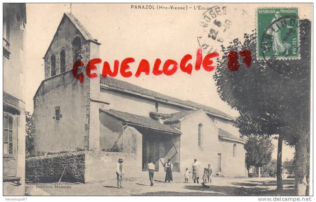 87 - PANAZOL -  L' EGLISE - EDITEUR MASSIAS - Panazol