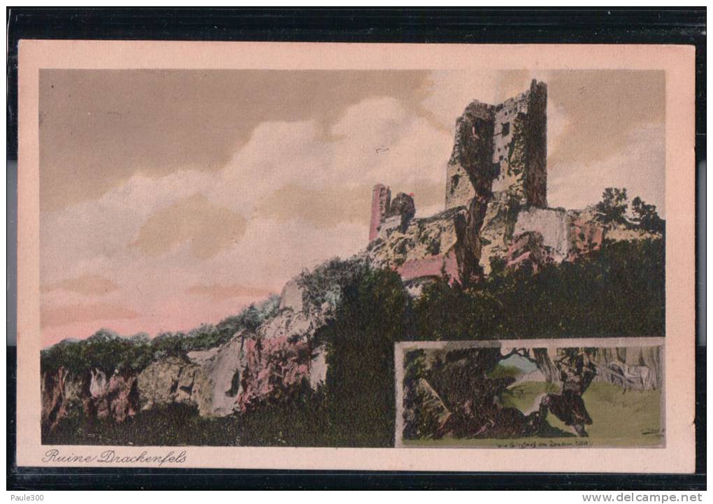 Bad Honnef - Burg Drachenfels (Siebengebirge) - 1926 - Bad Honnef