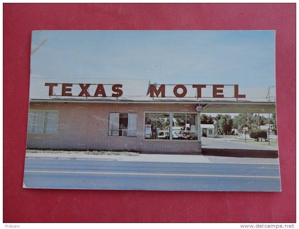 Dalhart TX   Texas Motel    Small Stain On Back                Not Mailed      Ref 891 - Altri & Non Classificati