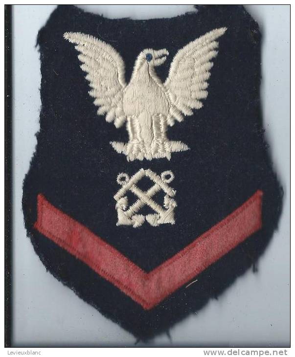 Armée US/Ecusson Aigle/ Marine/ Vers 1980         ET29 - Ecussons Tissu