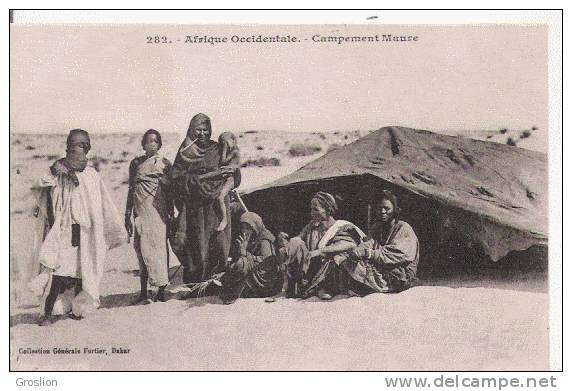 CAMPEMENT MAURE 282 AFRIQUE OCCIDENTALE (BELLE ANIMATION) - Mauritania