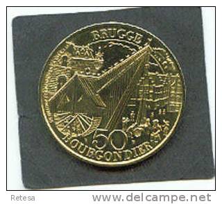 00  BRUGGE 180  - 50 BOURGONDIER  1982 - Tokens Of Communes