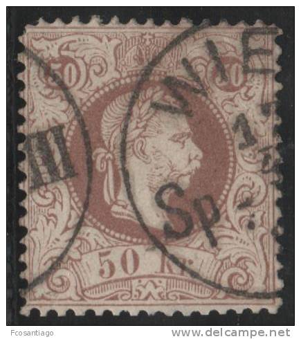 AUSTRIA 1867/80 - Yvert #39 - VFU - Gebraucht