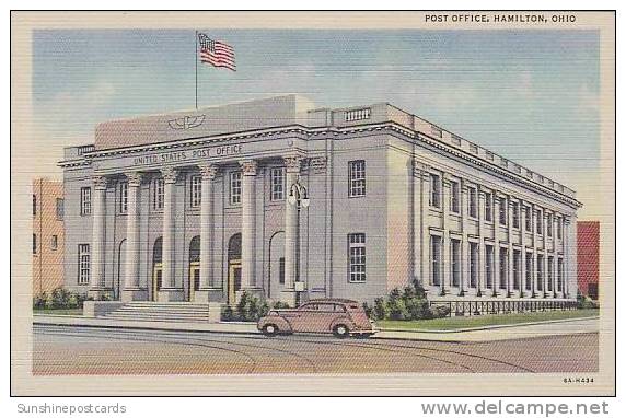 Ohio Hamilton Post Office - Hamilton