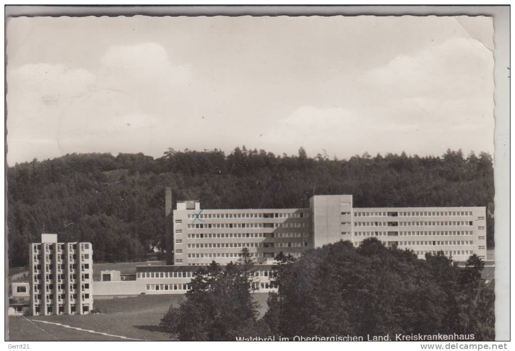 5220 WALDBRÖL, Land. Kreiskrankenhaus 1969 - Waldbröl