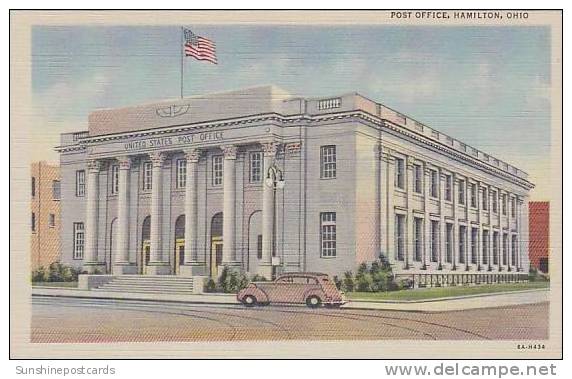 Ohio Hamilton Post Office - Hamilton