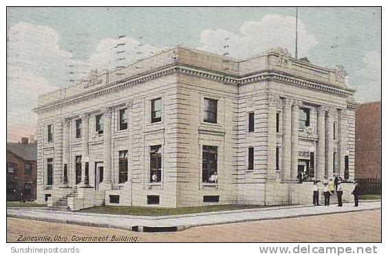 Ohio Zanesville Government Building - Zanesville