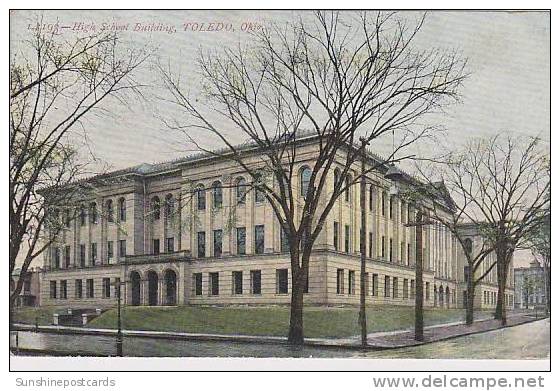 Ohio Toledo High School Building - Toledo