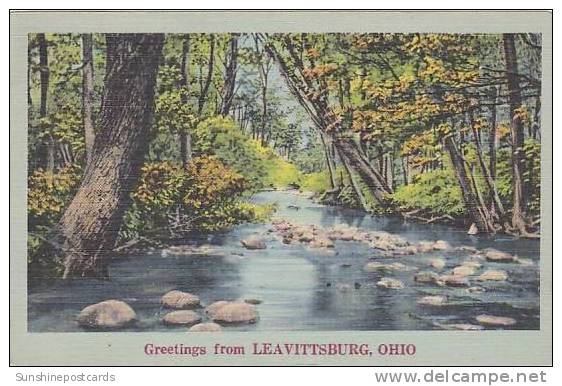 Ohio Leavittsburg Greetings From - Other & Unclassified