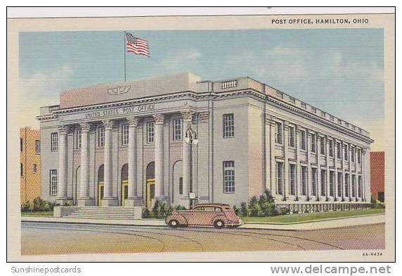 Ohio Hamilton Post Office - Hamilton