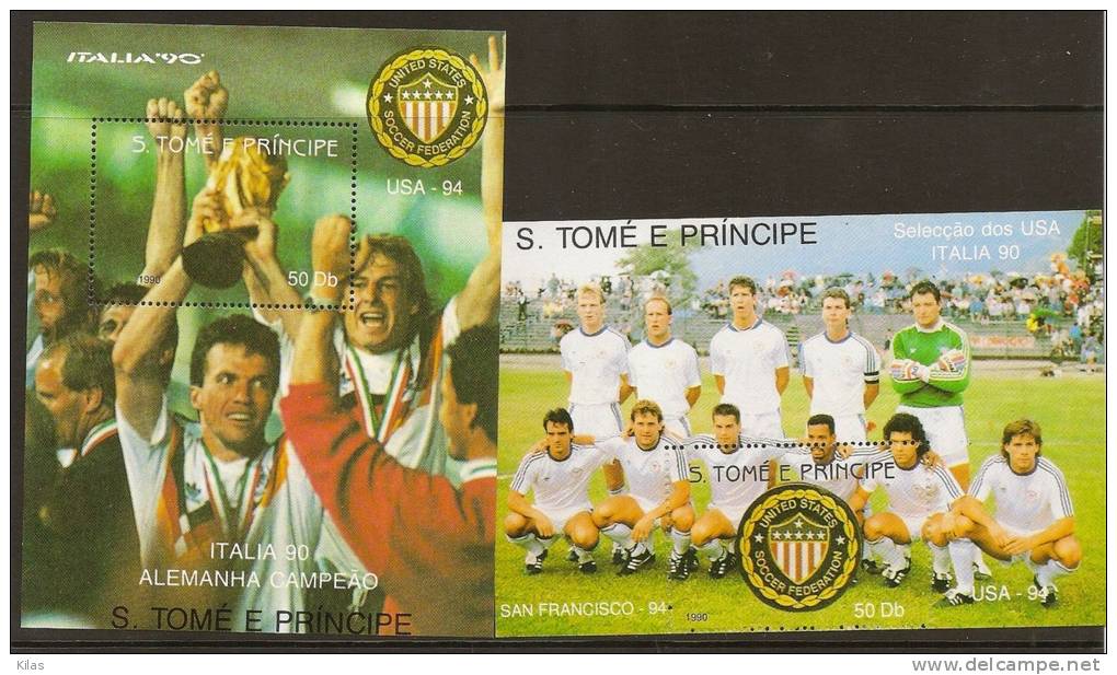 SAO TOME AND PRINCIPE 1990 World Cup Football Italy - 1990 – Italien