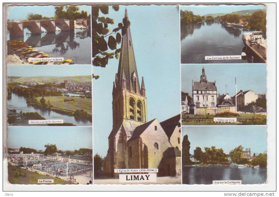 78.095/ LIMAY - Multivues Cpsm - Limay