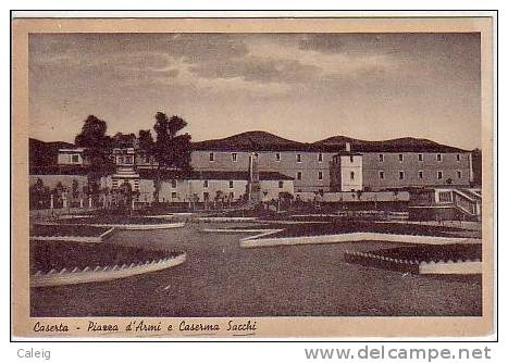 Caserta Caserma Sacchi Viaggiata 1953 - Caserta