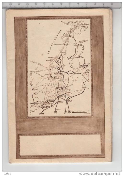 Touristenkarte Von Norwegen - Cartes Topographiques