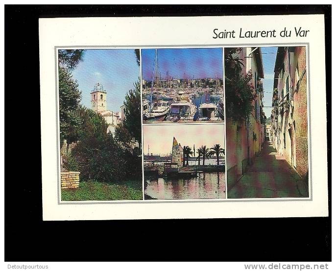 SAINT ST LAURENT DU VAR Alpes Maritimes 06 : Le Village Et Le Port - Saint-Laurent-du-Var