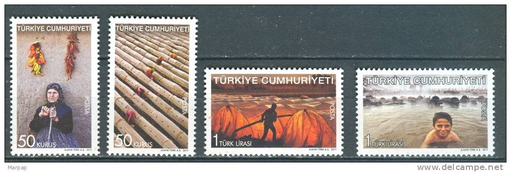 Turkey, Yvert No 3594/3597, MNH - Ongebruikt