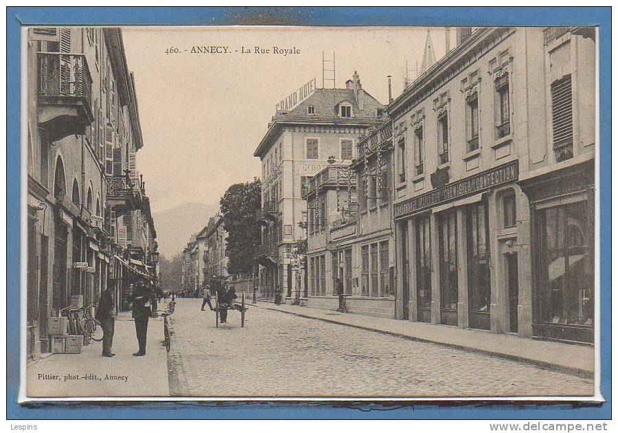 74 - ANNECY -- La Rue Royale - Annecy