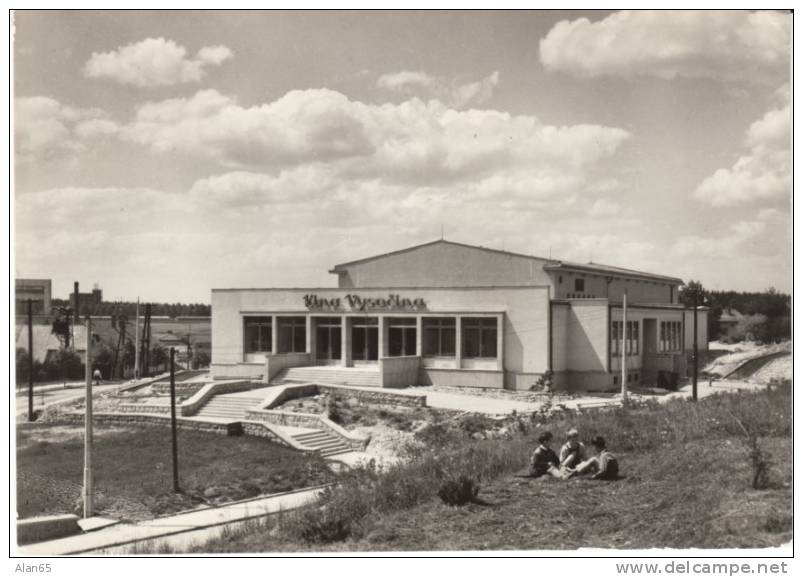 Å½Äár Nad Sázavou Czech Republic, Vysocina Kino Theatre, C1960s Vintage Postcard - Czech Republic