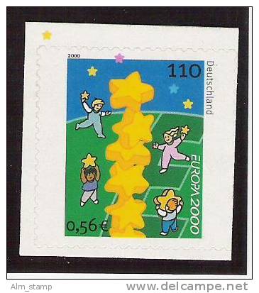 2000 Deutschland Germany  Mi. 2114 ** MNH Booklet Stamp Europa - 2000