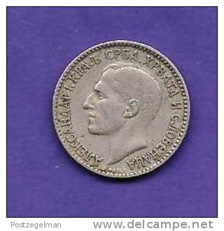 YUGOSLAVIA 1925,   Circulated Coin, 1 Dinar, Nickel-bronze, KM5, C90.144 - Joegoslavië