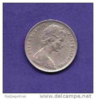 AUSTRALIA 1966,   Circulated Coin VF, 5 Cents Copper-nickel, KM64, C90.147 - Andere & Zonder Classificatie