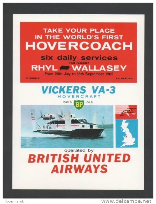 HOVERCRAFT>BRITISH UNITED AIRWAYS>BUA>VA3 - Flintshire