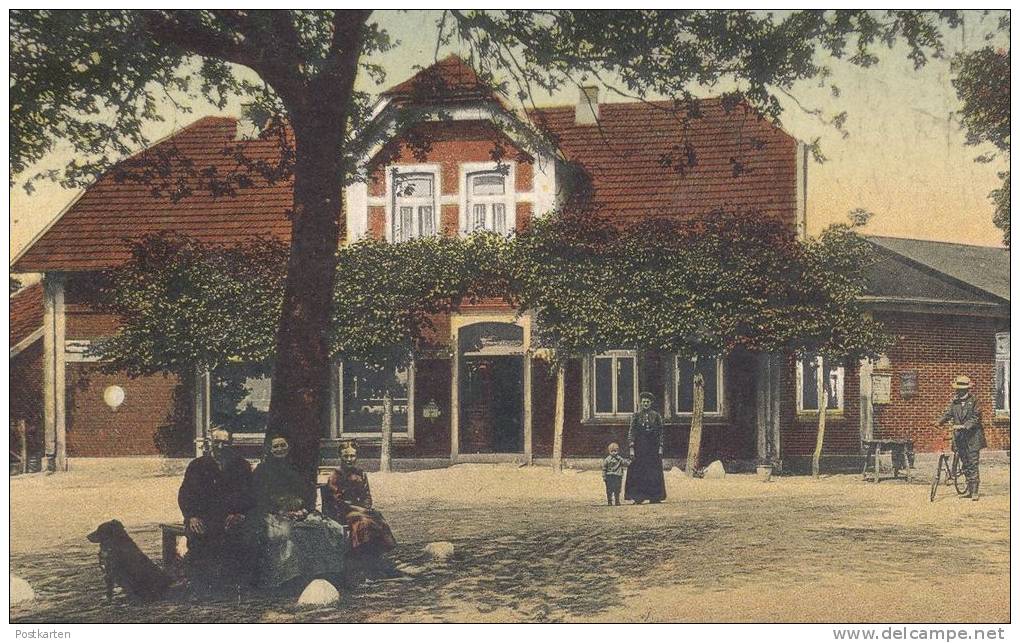 ALTE POSTKARTE HEUBÜLT BEHRENS GASTHOF RASTEDE Jaderberg Jade Baum Tree Arbre AK Ansichtskarte Postcard Cpa - Rastede