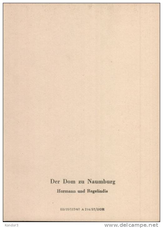 Dom Zu Naumburg. Hermann Und Regelindis - Naumburg (Saale)