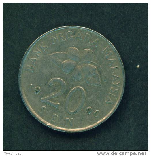 MALAYSIA - 1990 20c Circ. - Maleisië