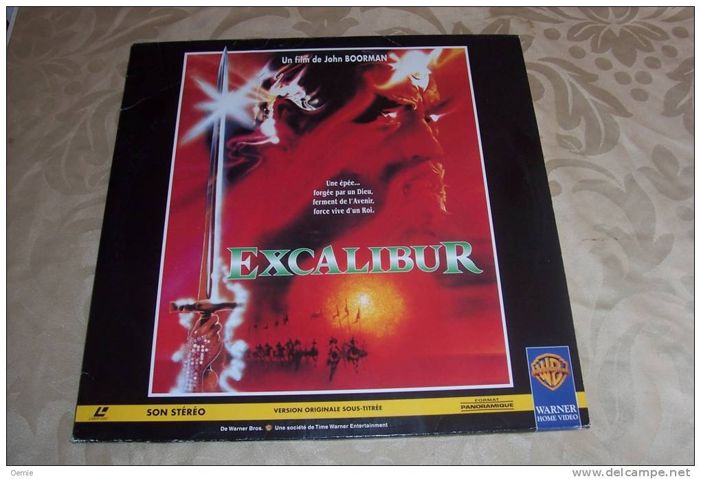 LASERDISC  CDV   °°°  EXCALIBUR  DE JOHN BOORMAN  VOST - Otros