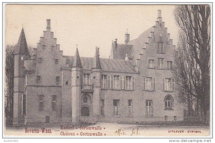 17689g KASTEEL Cortenwalle - Beveren Waes - 1903 - Beveren-Waas
