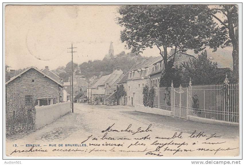 17743g ENTREE Du VILLAGE - Esneux - 1906 - Esneux