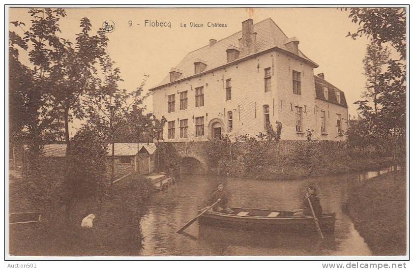 17694g CHATEAU - Bateau à Rames - Flobecq - Flobecq - Vloesberg