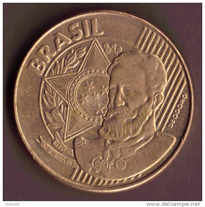 BRASIL 25 CENTAVOS 2003  DEODORO - Brazil