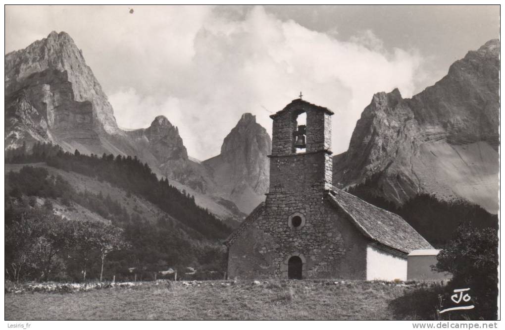 CP - PHOTO - LES ALPES - LUS LA CROIX HAUTE - 84 - LA CHAPELLE DE LA JARJATTE - AREIL - Autres & Non Classés