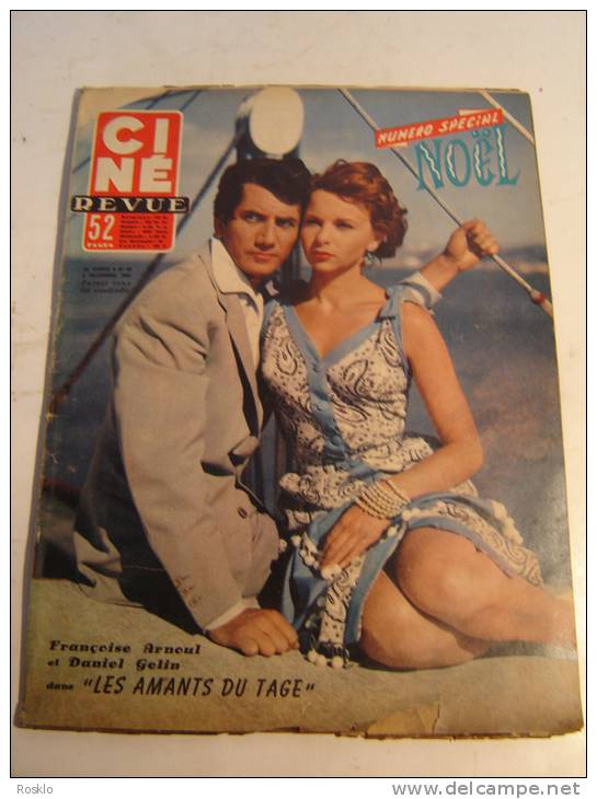 REVUE / CINE REVUE / N° 49 DE 1954 / SPECIAL NOEL FRANCOISE ARNOUL + DANIEL GELIN - Riviste