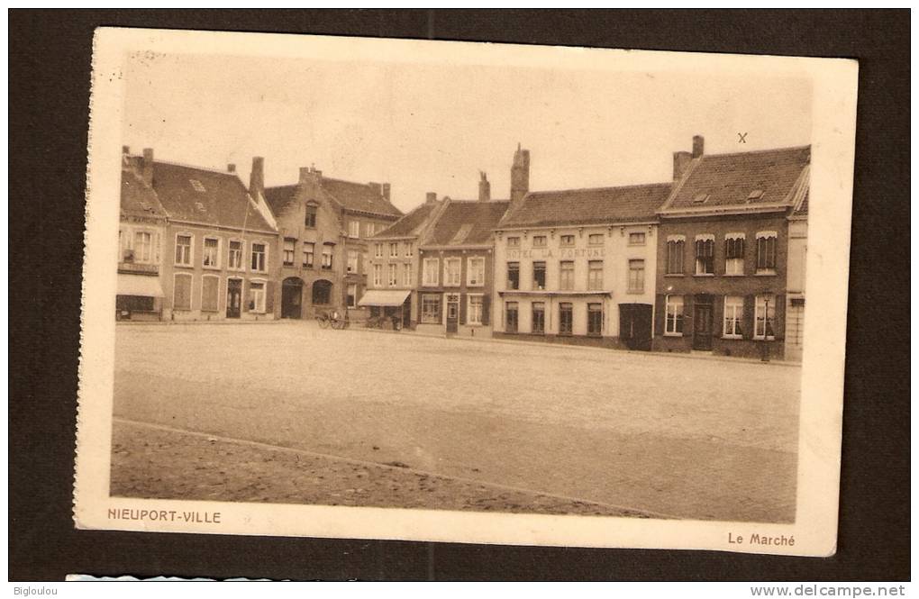 NIEUWPOORT - De Markt - Le Marché - 1913 - Nieuwpoort