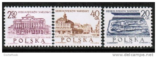 POLAND   Scott #  1334-42**  VF MINT NH - Unused Stamps