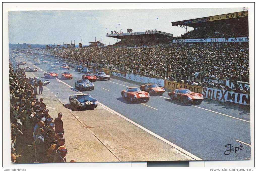 3747-LE MANS(SARTHE)-LE DEMARRAGE DES VOITURES- FP - Le Mans