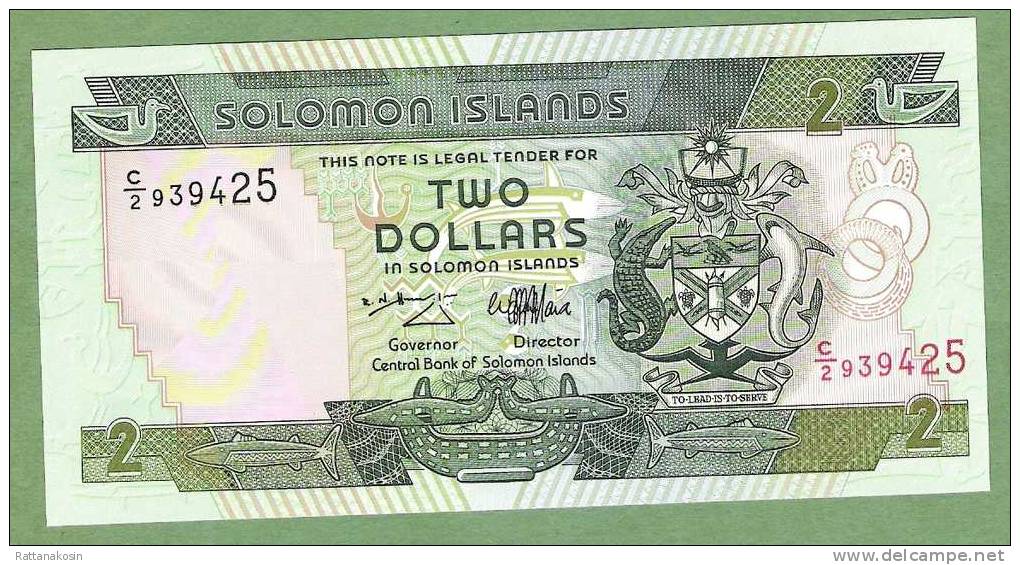 SOLOMON ISLANDS P18  2  DOLLARS (1997)   UNC. - Salomons