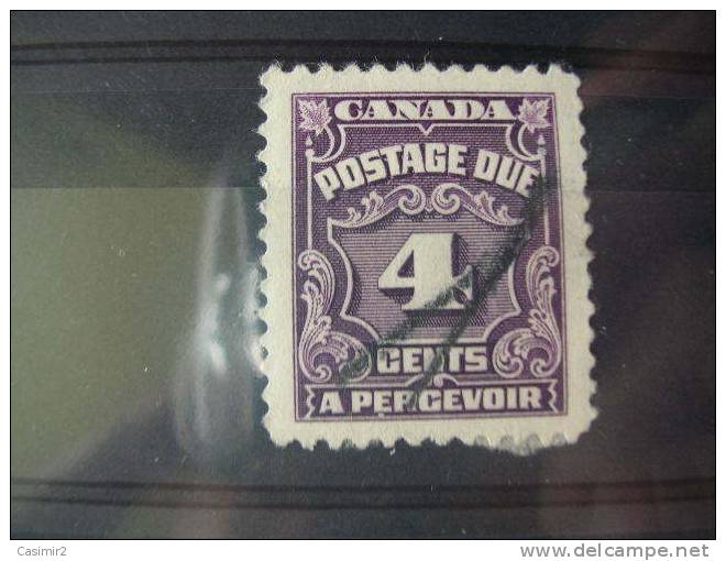TIMBRE CANADA YVERT 17 - Postage Due