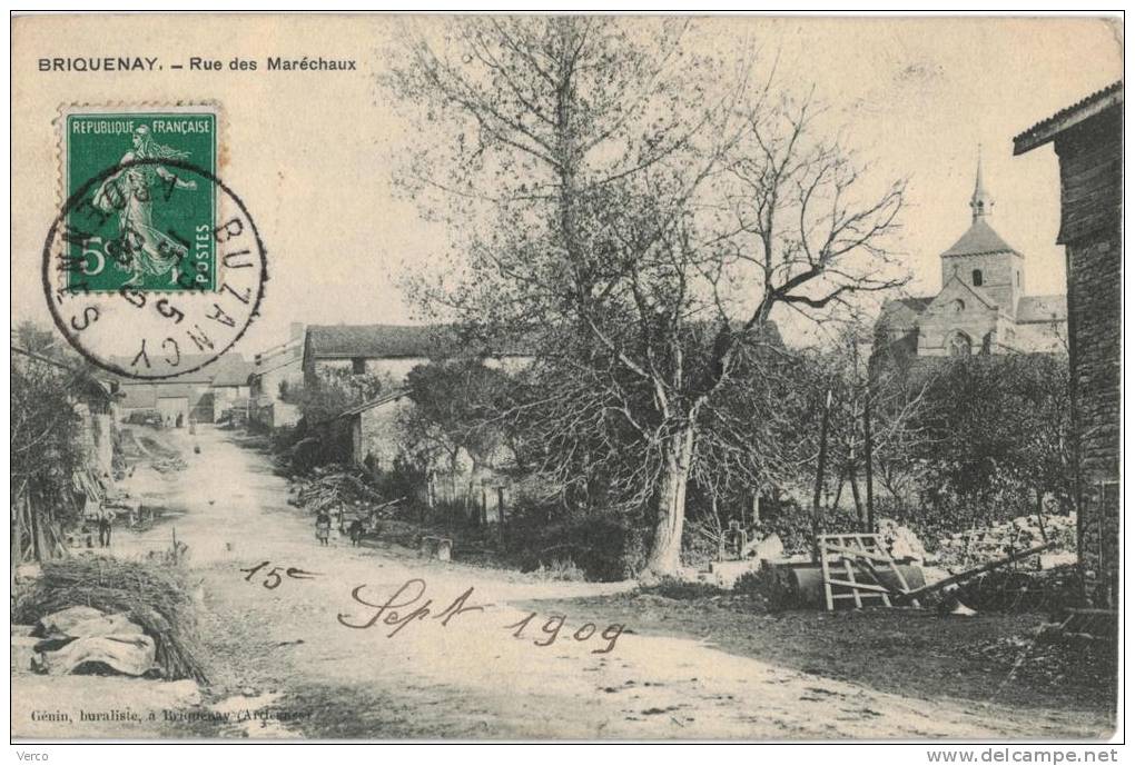 Carte Postale Ancienne De  BRIQUENAY - Autres & Non Classés