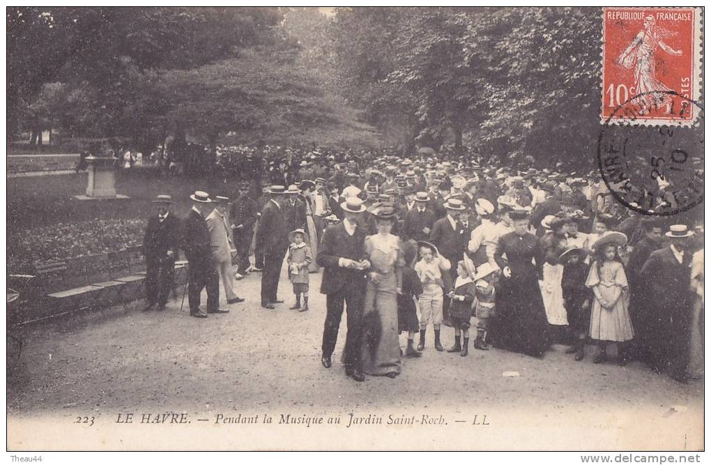 ¤¤  -    223   -   LE HAVRE   -   Pendant La Musique Au Jardin Saint-Roch    -  ¤¤ - Square Saint-Roch