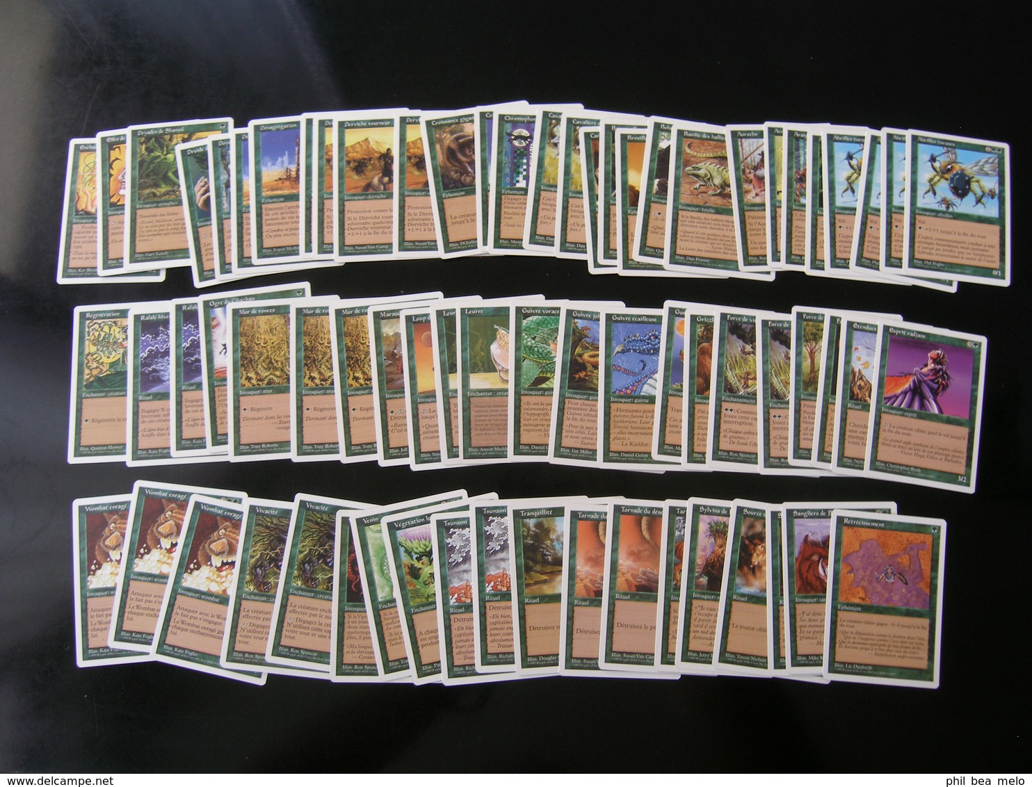 CARTE MAGIC THE GATHERING - 5ème EDITION - LOT 444 CARTES 6 VOIR PHOTOS ET DESCRIPTION