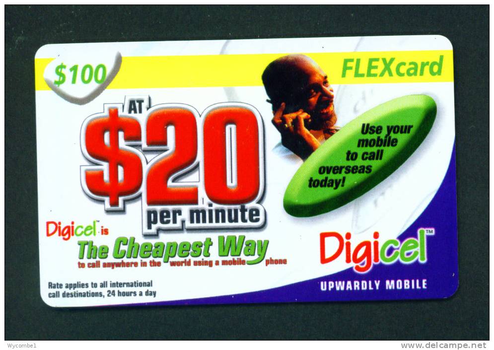 JAMAICA - Remote Phonecard As Scan - Jamaica