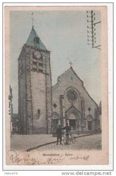 MONTLHERY - Eglise  (ajoutis Brillant) - Montlhery