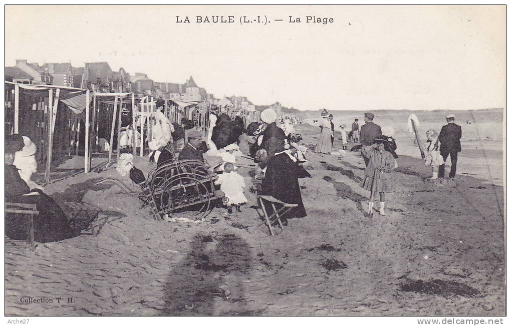 CPA  - 44 - LA BAULE - La Plage - La Baule-Escoublac