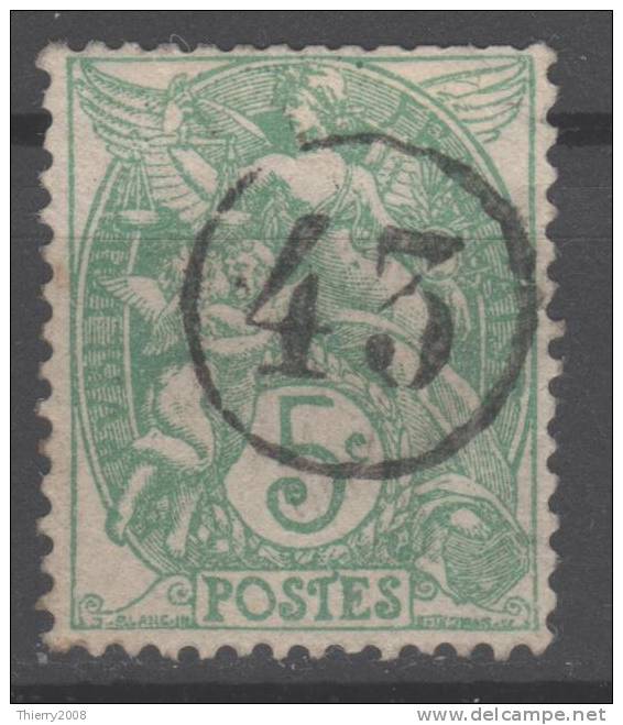 Lot De Type Blanc N° 111 Avec Oblitération "Nouvelle An"  TB - 1900-29 Blanc